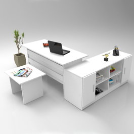 Hanah Home Vo10-W Juego de muebles de oficina Blanco